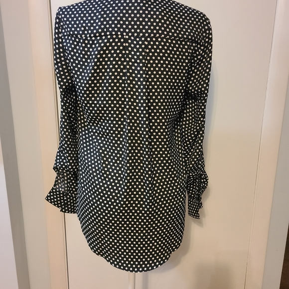 Jones New York polka dot button down shirt - Picture 5 of 5